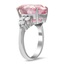 The Cece Ring, smalltop view on a hand