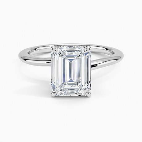 Platinum Monsella Solitaire Ring