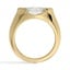Semi-Bezel Horizontal Marquise Diamond Ring, smallview