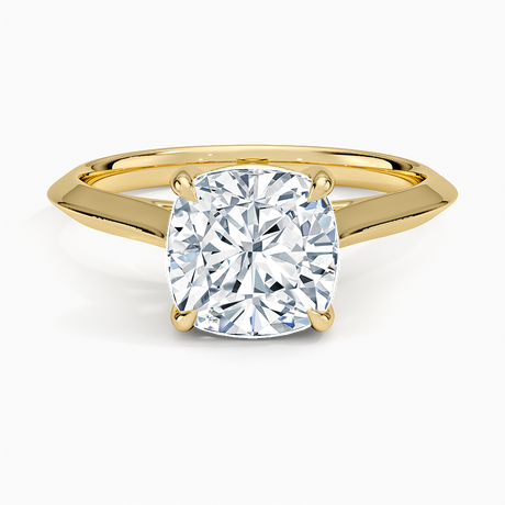 Piper Knife Edge Solitaire Ring