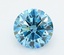 2.6 Ct. Fancy Vivid  Blue Round Lab Grown Diamond