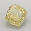 2.75 Ct. Fancy Intense Yellow Cushion Lab Grown Diamond