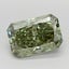 2.13 Ct. Fancy Vivid  Green Radiant Lab Grown Diamond