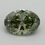 10.02 Ct. Fancy Vivid Green Oval Lab Grown Diamond