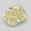 1.70 Ct. Fancy Yellow Cushion Diamond
