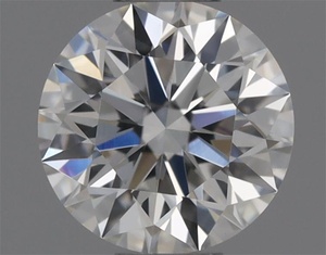 Round diamond — real photo