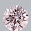 1.51 Ct. Fancy Pink Round Lab Grown Diamond