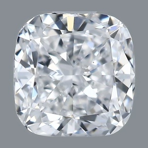 Cushion diamond — real photo