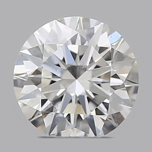 Round diamond — real photo