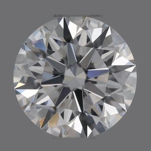 Round diamond — real photo