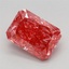 2.20 Ct. Fancy Vivid Pink Radiant Lab Grown Diamond