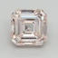 12.03 Ct. Fancy Intense Pink Asscher Lab Grown Diamond