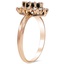 The Harley Ring, smalltop view on a hand
