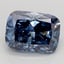 3.56 Ct. Fancy Deep Blue Cushion Lab Grown Diamond