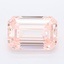 2.01 Ct. Fancy Pink Emerald Lab Grown Diamond