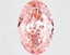 11.55 Ct. Fancy Vivid Pink Oval Lab Grown Diamond