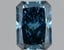 0.55 Ct. Fancy Deep Blue Radiant Lab Grown Diamond