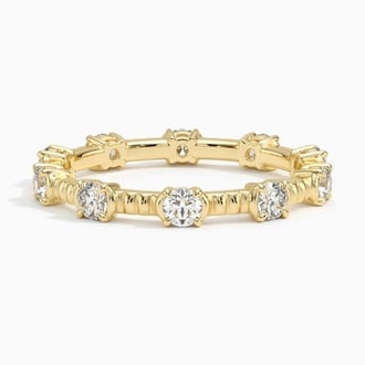 Fluted Diamond Band - Camarín - Brilliant Earth