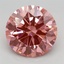 2.58 Ct. Fancy Vivid Pink Round Lab Grown Diamond