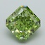 1.55 Ct. Fancy Vivid Green Radiant Lab Grown Diamond