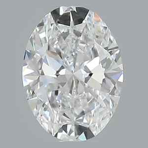 Oval diamond — real photo
