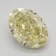 3.25 Ct. Fancy Intense Yellow Oval Lab Grown Diamond