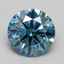 1.32 Ct. Fancy Intense Blue Round Lab Grown Diamond