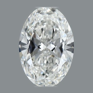 Oval diamond — real photo