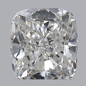 Cushion diamond — real photo