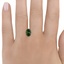 2.12 Ct. Fancy Vivid Pacific Green Oval Lab Grown Diamond, smalladditional view 1