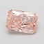 0.92 Ct. Fancy Vivid Pink Radiant Lab Grown Diamond