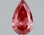 1.25 Ct. Fancy Vivid Pink Pear Lab Grown Diamond