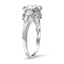 The Channa Ring, smalltop view on a hand