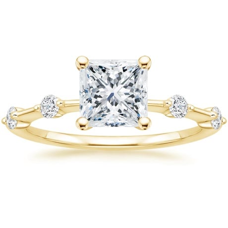 18K Yellow Gold Aimee Diamond Bridal Set
