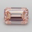 3.00 Ct. Fancy Intense  Pink Emerald Lab Grown Diamond