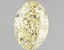 1.08 Ct. Fancy Intense Yellow Oval Lab Grown Diamond