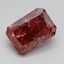 1.25 Ct. Fancy Vivid Pink Radiant Lab Grown Diamond