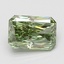 1.40 Ct. Fancy Vivid Green Radiant Lab Grown Diamond