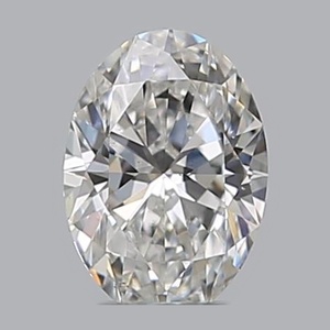 Oval diamond — real photo