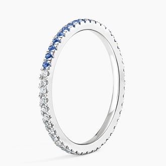 Ballad Eternity Sapphire and Diamond Ring