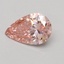 0.50 Ct. Fancy Pink Pear Lab Grown Diamond