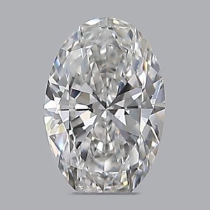 Oval diamond — real photo