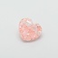 0.94 Ct. Fancy Intense Pink Heart Lab Grown Diamond