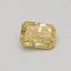 0.41 Ct. Fancy Intense Yellow Radiant Lab Grown Diamond