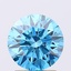 1.85 Ct. Fancy Vivid Blue Round Lab Grown Diamond