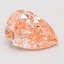 1.57 Ct. Fancy Vivid Pink Pear Lab Grown Diamond
