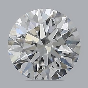 Round diamond — real photo
