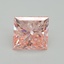 5.02 Ct. Fancy Intense Pink Princess Lab Grown Diamond