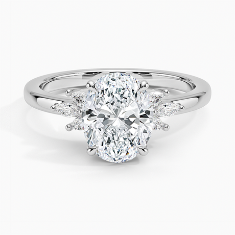 18K White Gold Stella Diamond Ring