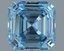 1.01 Ct. Fancy Vivid Blue Asscher Lab Grown Diamond